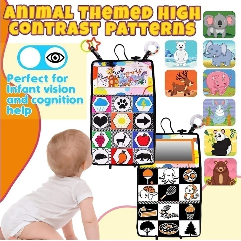 Brand New Baby Tummy Time Montessori Sensory Developmental Activity Toy